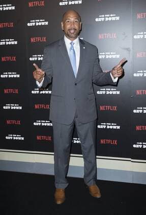 USA: The Get Down premiere in New York Riben Diaz Jr attends The Get Down Netflix original series premier at Lehman Center for performing arts in the Bronx.  LevxRadin