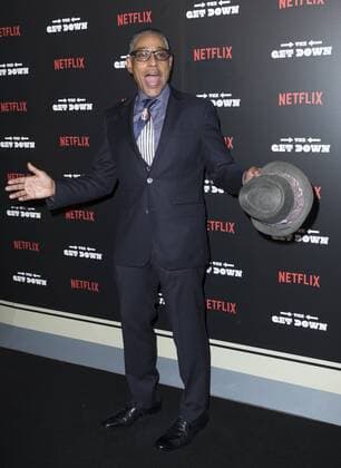 USA: The Get Down premiere in New York Giancarlo Esposito attends The Get Down Netflix original series premier at Lehman Center for performing arts in the Bronx.  LevxRadin