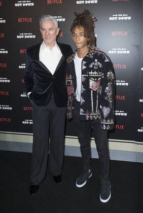 USA: The Get Down premiere in New York Baz Luhrmann and Jaden Smith attend The Get Down Netflix original series premier at Lehman Center for performing arts in the Bronx.  LevxRadin