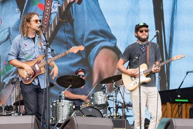 August 13, 2016 - Eau Claire, Wisconsin, U.S - PHIL COOK and guest JUSTIN VERNON perform live at Eaux Claires Music Festival in Eau Claire, Wisconsin Eau Claire U.S. - ZUMAs135