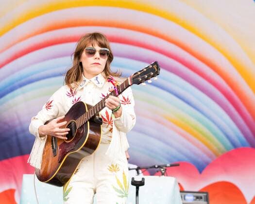 August 13, 2016 - Eau Claire, Wisconsin, U.S - JENNY LEWIS performs live at Eaux Claires Music Festival in Eau Claire, Wisconsin Eau Claire U.S. - ZUMAs135