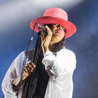 August 13, 2016 - Eau Claire, Wisconsin, U.S - ERYKAH BADU performs live at Eaux Claires Music Festival in Eau Claire, Wisconsin Eau Claire U.S. - ZUMAs135