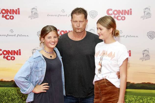 Emma Schweiger, Til Schweiger und Lilli Schweiger bei der Premiere des Kinofilms Conni & Co im Cinestar Sony Center am Potsdamer Platz. Berlin, 13.08.2016 Foto:xA.xBuggex xFuturexImage