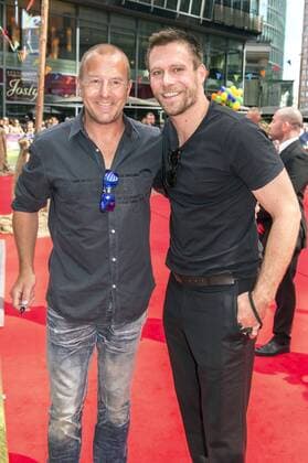 Heino Ferch und Ken Duken bei der Premiere des Kinofilms Conni & Co im Cinestar Sony Center am Potsdamer Platz. Berlin, 13.08.2016 Foto:xK.xWernerx xFuturexImage