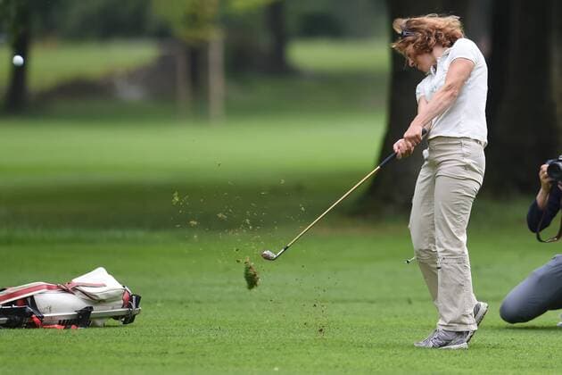 Charity-Golf-Open 2016 am 13.08.2016 im Osnabrücker Golf Club in Bissendorf Anjorka Strechel. Foto: osnapix Charity-Golf-Open 2016 mt
