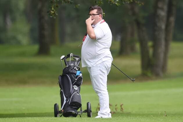 Charity-Golf-Open 2016 am 13.08.2016 im Osnabrücker Golf Club in Bissendorf Dennis Schick Foto: osnapix Charity-Golf-Open 2016 mt