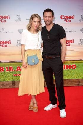 Ken Duken und seine Ehefrau Marisa Leonie Bach bei der Conni & Co Film Premiere am 13.08.2016 in Berlin Conni & Co Kino Premiere Kinopremiere in Berlin, 2016 