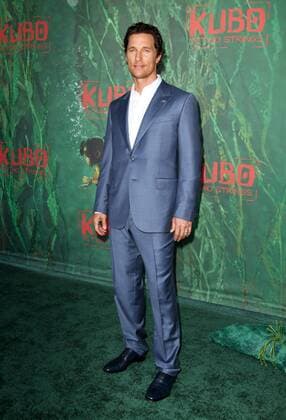 August 14, 2016 - Los Angeles, CA, United States - 14 August 2016 - Los Angeles, California - Matthew McConaughey. Kubo and The Two Strings World Premiere held at the AMC Universal City Walk Universal Studios Hollywood in Los Angeles. Photo Credit: AdMedia Los Angeles United States - ZUMAa123
