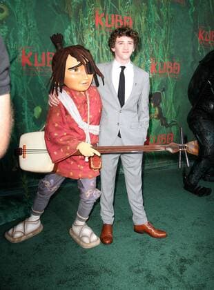 August 14, 2016 - Los Angeles, CA, United States - 14 August 2016 - Los Angeles, California - Art Parkinson. Kubo and The Two Strings World Premiere held at the AMC Universal City Walk Universal Studios Hollywood in Los Angeles. Photo Credit: AdMedia Los Angeles United States - ZUMAa123