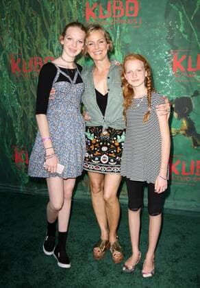 August 14, 2016 - Los Angeles, CA, United States - 14 August 2016 - Los Angeles, California - Melora Hardin, daughters Piper Quincey Jackson, Rory Jackson. Kubo and The Two Strings World Premiere held at the AMC Universal City Walk Universal Studios Hollywood in Los Angeles. Photo Credit: AdMedia Los Angeles United States - ZUMAa123