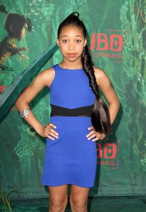August 14, 2016 - Los Angeles, CA, United States - 14 August 2016 - Los Angeles, California - Kyla Drew Simmons. Kubo and The Two Strings World Premiere held at the AMC Universal City Walk Universal Studios Hollywood in Los Angeles. Photo Credit: AdMedia Los Angeles United States - ZUMAa123