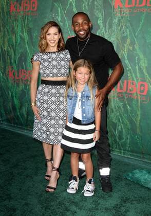 August 14, 2016 - Los Angeles, CA, United States - 14 August 2016 - Los Angeles, California - Stephen Ã¢â‚¬â„¢tWitchÃ¢â‚¬â„¢ Boss, wife Allison Holker, daughter Weslie Fowler. Kubo and The Two Strings World Premiere held at the AMC Universal City Walk Universal Studios Hollywood in Los Angeles. Photo Credit: AdMedia Los Angeles United States - ZUMAa123