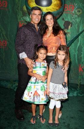 August 14, 2016 - Los Angeles, CA, United States - 14 August 2016 - Los Angeles, California - Esai Morales, Elvimar Silva, Mariana Oliveira Morales. Kubo and The Two Strings World Premiere held at the AMC Universal City Walk Universal Studios Hollywood in Los Angeles. Photo Credit: AdMedia Los Angeles United States - ZUMAa123