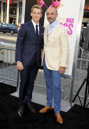 Miles Teller & Shaun Toub WAR DOGS FILM PREMIERE Hollywood Patrick Rideaux PicturePerfect
