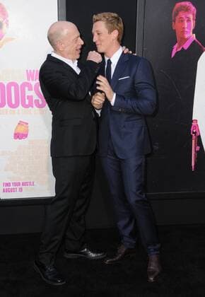 August 15, 2016 - Hollywood, CA, United States - 15 August 2016 - Hollywood, California. JK Simmons, Miles Teller. Los Angeles premiere of War Dogs held at TCL Chinese Theatre. Photo Credit: AdMedia Hollywood United States - ZUMAa123