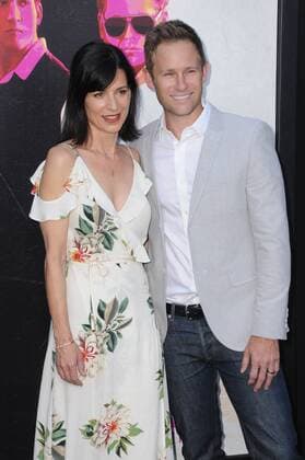 August 15, 2016 - Hollywood, CA, United States - 15 August 2016 - Hollywood, California. Perrey Reeves, Aaron Endress-Fox. Los Angeles premiere of War Dogs held at TCL Chinese Theatre. Photo Credit: AdMedia Hollywood United States - ZUMAa123