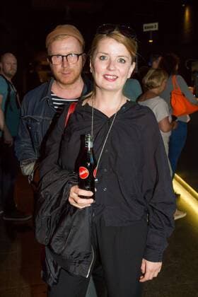 Suzie Kerstgens, Sten Servaes (Musikgruppe Klee) bei der Kinopremiere von Unser Land 70 Jahre NRW am 15.08.2016 im Cinenova Kino in Köln Kinopremiere von Unser Land 70 Jahre NRW
