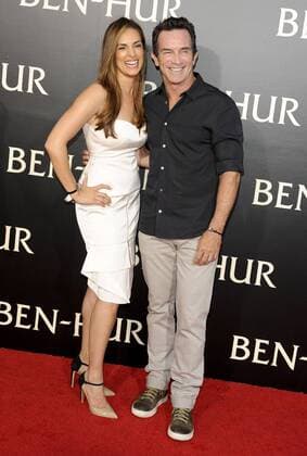 Jeff Probst & wife Lisa Ann Russell BEN-HUR FILM PREMIERE Hollywood Patrick Rideaux PicturePerfect