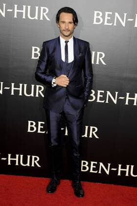 Rodrigo Santoro BEN-HUR FILM PREMIERE Hollywood Patrick Rideaux PicturePerfect