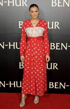 Andra Day BEN-HUR FILM PREMIERE Hollywood Patrick Rideaux PicturePerfect