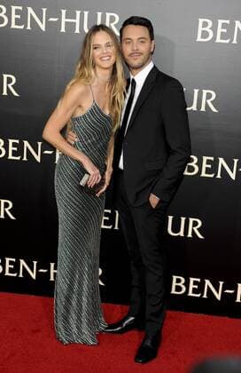 Jack Huston & Shannan Click BEN-HUR FILM PREMIERE Hollywood Patrick Rideaux PicturePerfect