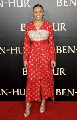 Andra Day BEN-HUR FILM PREMIERE Hollywood Patrick Rideaux PicturePerfect