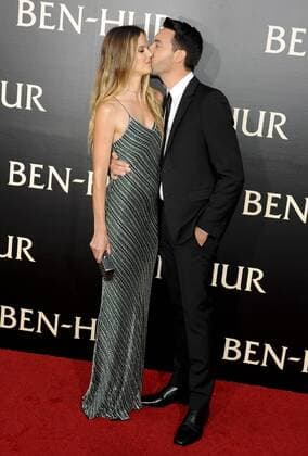 Jack Huston & Shannan Click BEN-HUR FILM PREMIERE Hollywood Patrick Rideaux PicturePerfect