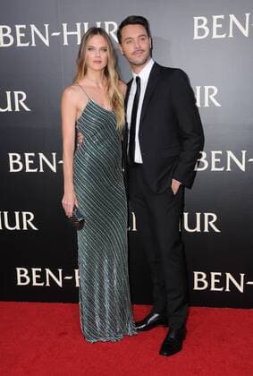 August 16, 2016 - Hollywood, CA, United States - 16 August 2016 - Hollywood, California. Shannan Click, Jack Huston. Los Angeles premiere of Ben-Hur held at TCL Chinese Theatre. Photo Credit: AdMedia Hollywood United States - ZUMAa123