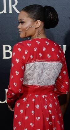 Singer songwriter Andra Day attends the premiere of the motion picture drama Ben-Hur at TCL Chinese Theatre in the Hollywood section of Los Angeles on August 16, 2016. Storyline: The epic story of Judah Ben-Hur (Jack Huston), a prince falsely accused of treason by his adopted brother, an officer in the Roman army. After years at sea, Judah returns to his homeland to seek revenge, but finds redemption.  LAP2016081641 JIMxRUYMEN