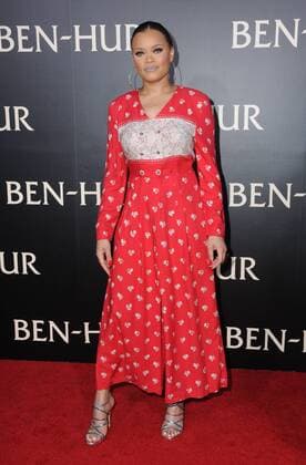 August 16, 2016 - Hollywood, CA, United States - 16 August 2016 - Hollywood, California. Andra Day. Los Angeles premiere of Ben-Hur held at TCL Chinese Theatre. Photo Credit: AdMedia Hollywood United States - ZUMAa123