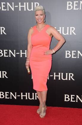 August 16, 2016 - Hollywood, CA, United States - 16 August 2016 - Hollywood, California. Rebecca Crews. Los Angeles premiere of Ben-Hur held at TCL Chinese Theatre. Photo Credit: AdMedia Hollywood United States - ZUMAa123