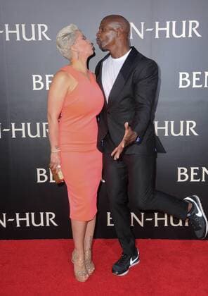 August 16, 2016 - Hollywood, CA, United States - 16 August 2016 - Hollywood, California. Rebecca Crews, Terry Crews. Los Angeles premiere of Ben-Hur held at TCL Chinese Theatre. Photo Credit: AdMedia Hollywood United States - ZUMAa123