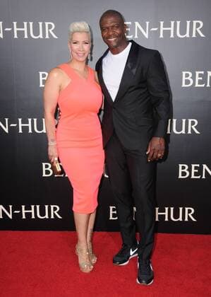 August 16, 2016 - Hollywood, CA, United States - 16 August 2016 - Hollywood, California. Rebecca Crews, Terry Crews. Los Angeles premiere of Ben-Hur held at TCL Chinese Theatre. Photo Credit: AdMedia Hollywood United States - ZUMAa123