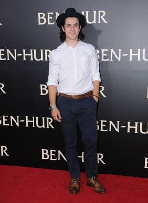 August 16, 2016 - Hollywood, CA, United States - 16 August 2016 - Hollywood, California. David Henrie. Los Angeles premiere of Ben-Hur held at TCL Chinese Theatre. Photo Credit: AdMedia Hollywood United States - ZUMAa123