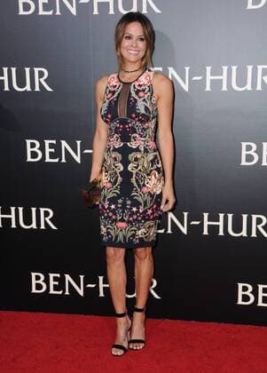 August 16, 2016 - Hollywood, CA, United States - 16 August 2016 - Hollywood, California. Brooke Burke-Charvet. Los Angeles premiere of Ben-Hur held at TCL Chinese Theatre. Photo Credit: AdMedia Hollywood United States - ZUMAa123