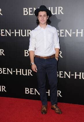 August 16, 2016 - Hollywood, CA, United States - 16 August 2016 - Hollywood, California. David Henrie. Los Angeles premiere of Ben-Hur held at TCL Chinese Theatre. Photo Credit: AdMedia Hollywood United States - ZUMAa123