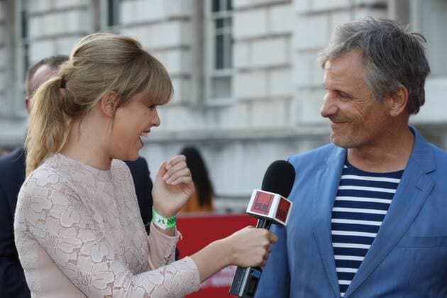 . 17 08 2016. London, United Kingdom. Viggo Mortensen arriving for the Captain Fantastic premiere in London.  xStephenxLockx xi-Imagesx IIM-13319-0004