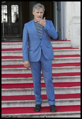 . 17 08 2016. London, United Kingdom. Viggo Mortensen arriving for the Captain Fantastic premiere in London.  xStephenxLockx xi-Imagesx IIM-13319-0008