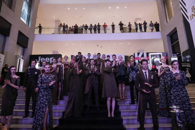 Malaysia: Kuala Lumpur Fashion Week 2016 Full collection by Rizman Ruzaini at the first day of Kuala Lumpur Fashion Week 2016.  AdyxAbdxRopha
