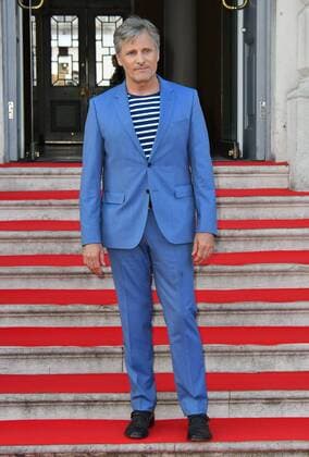 . 17 08 2016. London, United Kingdom. Captain Fantastic Film4 Summer Screening. Viggo Mortensen attends screening of Captain Fantastic , an award winning drama about a father raising his children in the forests of the Pacific Northwest, forced to leave his paradise and return to civilisation, challenging his parenting techniques, at Somerset House, London.  xNilsxJorgensenx xi-Imagesx IIM-13320-0008