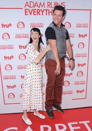 August 18, 2016 - Hollywood, CA, United States - 18 August 2016 - Hollywood, California. April Richardson, Chris Fairbanks. Premiere Screening of truTV s Adam Ruins Everything held at The Library at The Redbury Hotel. Photo Credit: AdMedia Hollywood United States - ZUMAa123