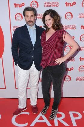 August 18, 2016 - Hollywood, CA, United States - 18 August 2016 - Hollywood, California. Paul F. Tompkins, Janie Haddid. Premiere Screening of truTV s Adam Ruins Everything held at The Library at The Redbury Hotel. Photo Credit: AdMedia Hollywood United States - ZUMAa123