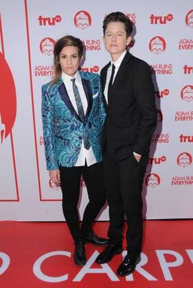 August 18, 2016 - Hollywood, CA, United States - 18 August 2016 - Hollywood, California. Cameron Esposito, Rhea Butcher. Premiere Screening of truTV s Adam Ruins Everything held at The Library at The Redbury Hotel. Photo Credit: AdMedia Hollywood United States - ZUMAa123