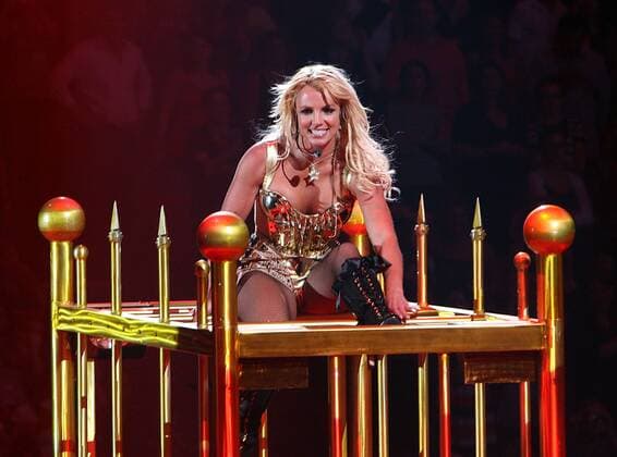 August 24 2009, New York City Singer Britney Spears performed her Circus concert at Madison Square Garden on August 24 2009 in New York City - ZUMAny4_