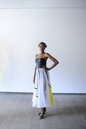 August 20, 2016 - Toronto, Canada - An African origin model posing backstage during the African Fashion Week in Toronto,Canada on 20th August,2016. Toronto Canada  - ZUMAn230