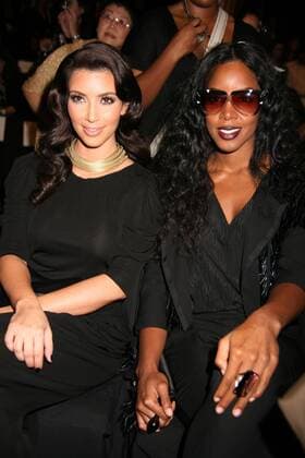 Mercedes-Benz Fashion Week - Spring 2010.Badgle Mischka Fashion Show - Celebrities.Brant Park, NC 09-15-2009.KIM KARDASHIAN and KELL ROWLAND.Photo b Sonia Moskowitz - Globe Photos Inc 2009.K63011SMO - ZUMAms4_