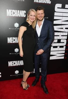 August 22, 2016 - Hollywood, CA, United States - 22 August 2016 - Hollywood, California - Dennis Gansel, Ann-Kristin Reese. Premiere Of Summit Entertainment s Mechanic: Resurrection Held at ArcLight Hollywood. Photo Credit: AdMedia. Hollywood United States - ZUMAa123