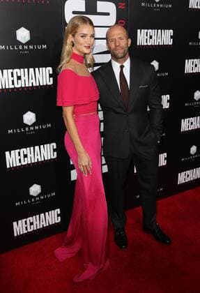August 22, 2016 - Hollywood, CA, United States - 22 August 2016 - Hollywood, California - Rosie Huntington-Whiteley, Jason Statham. Premiere Of Summit Entertainment s Mechanic: Resurrection Held at ArcLight Hollywood. Photo Credit: AdMedia. Hollywood United States - ZUMAa123