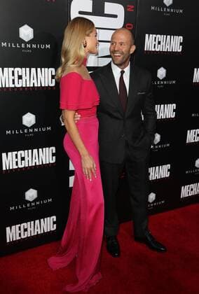 August 22, 2016 - Hollywood, CA, United States - 22 August 2016 - Hollywood, California - Rosie Huntington-Whiteley, Jason Statham. Premiere Of Summit Entertainment s Mechanic: Resurrection Held at ArcLight Hollywood. Photo Credit: AdMedia. Hollywood United States - ZUMAa123