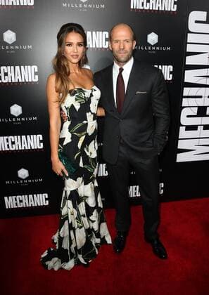 August 22, 2016 - Hollywood, CA, United States - 22 August 2016 - Hollywood, California - Jessica Alba, Jason Statham. Premiere Of Summit Entertainment s Mechanic: Resurrection Held at ArcLight Hollywood. Photo Credit: AdMedia. Hollywood United States - ZUMAa123